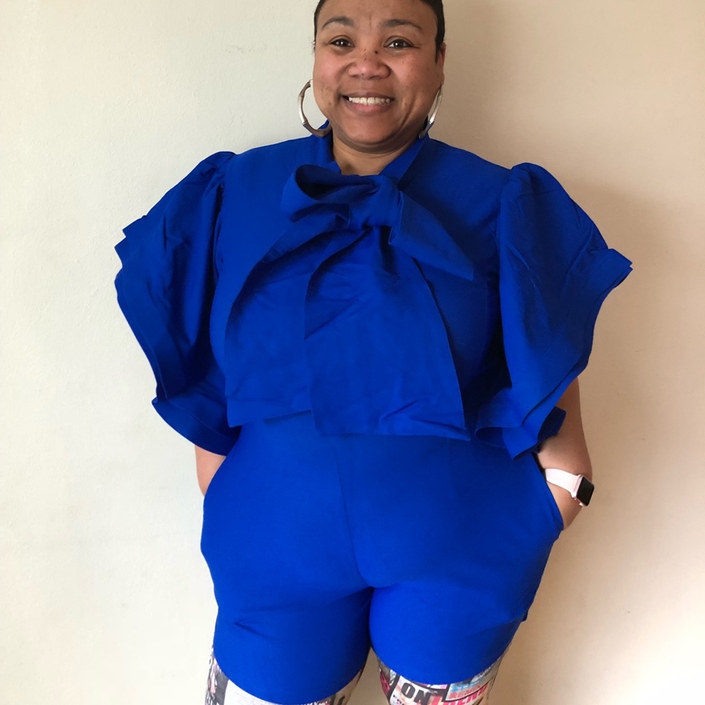 Plus Size Romper